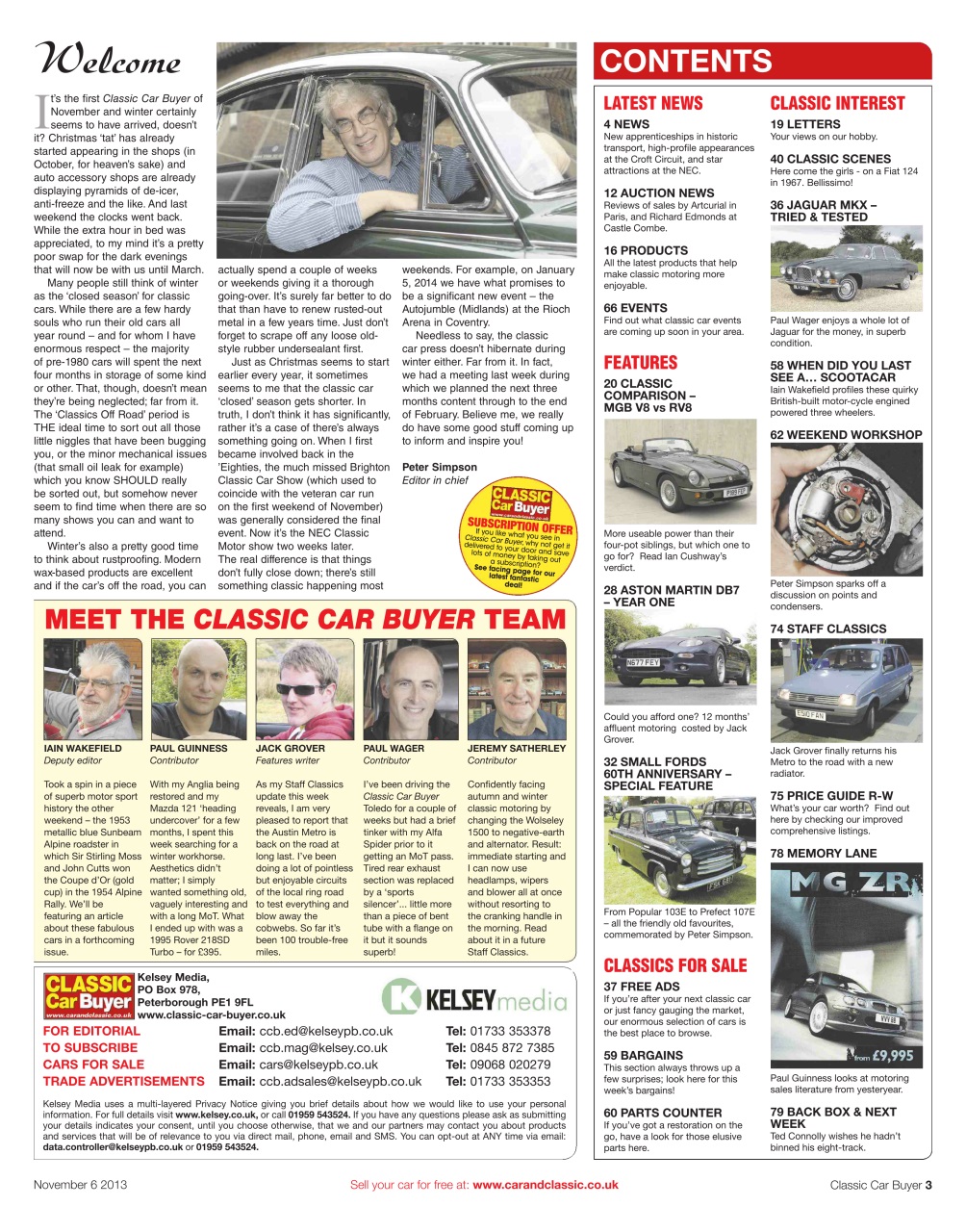 Classic Car Buyer Preview Pages
