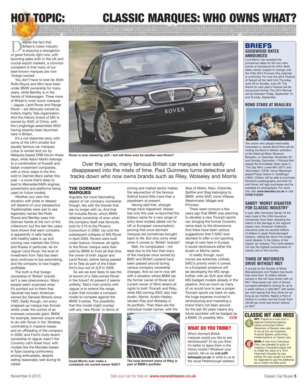 Classic Car Buyer Preview Pages