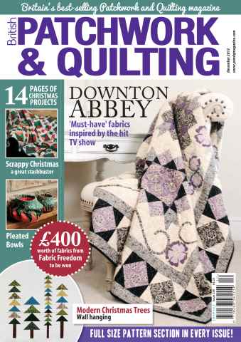 Patchwork and Quilting issue December 2013
