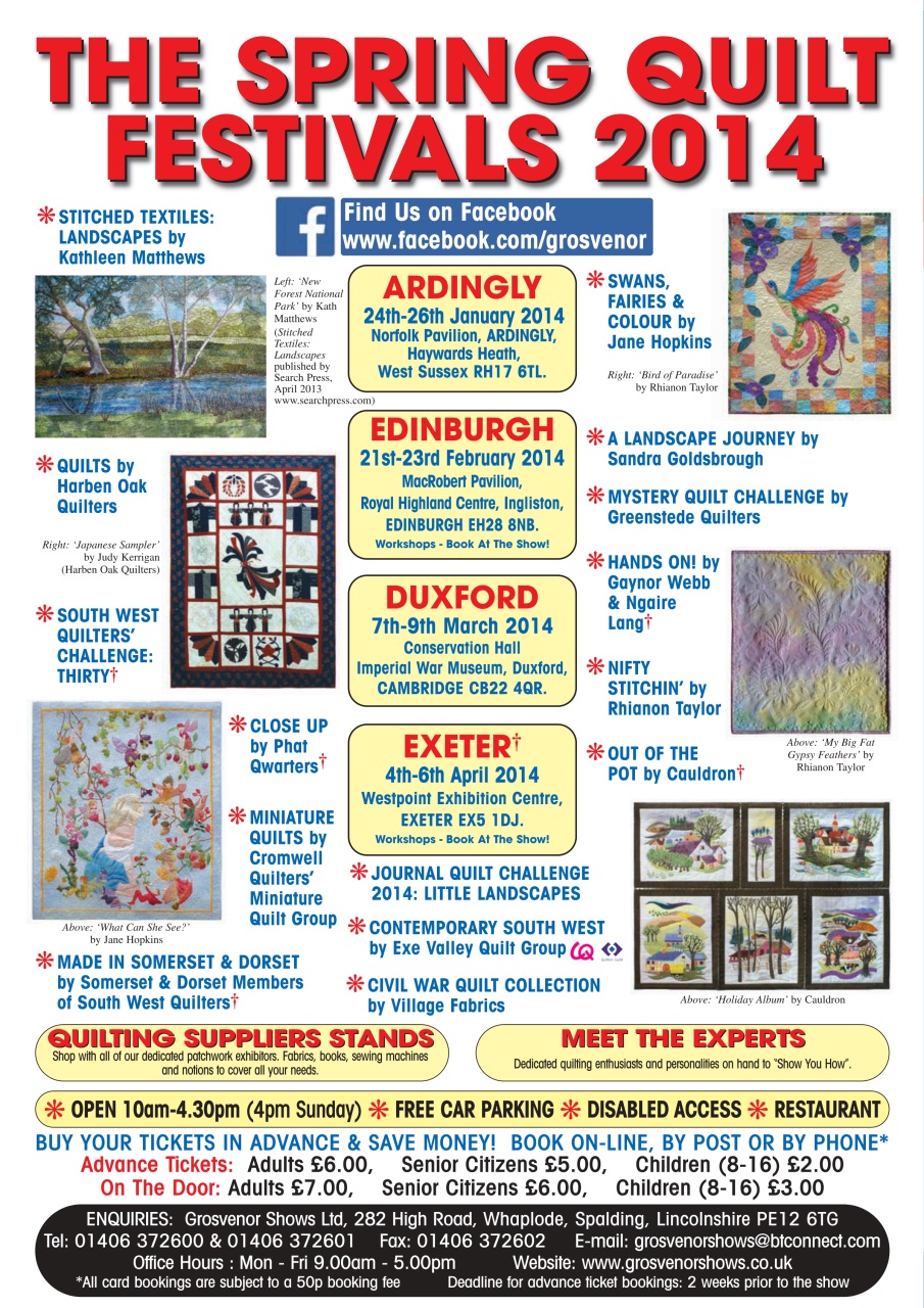 Patchwork and Quilting Preview Pages