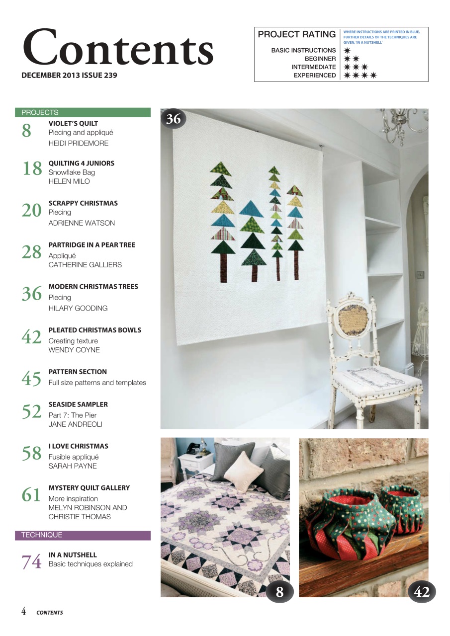 Patchwork and Quilting Preview Pages