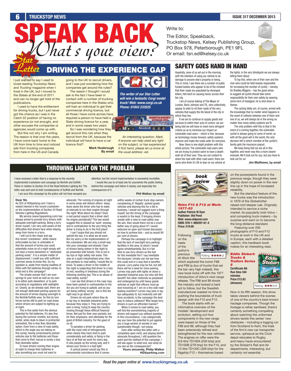 Truckstop News Preview Pages