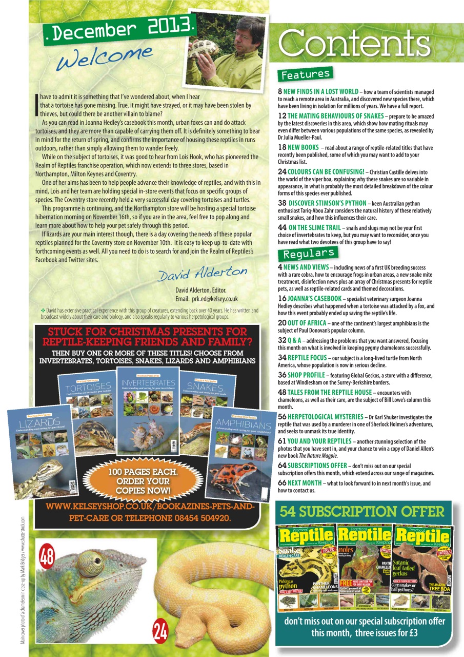 Practical Reptile Keeping Preview Pages