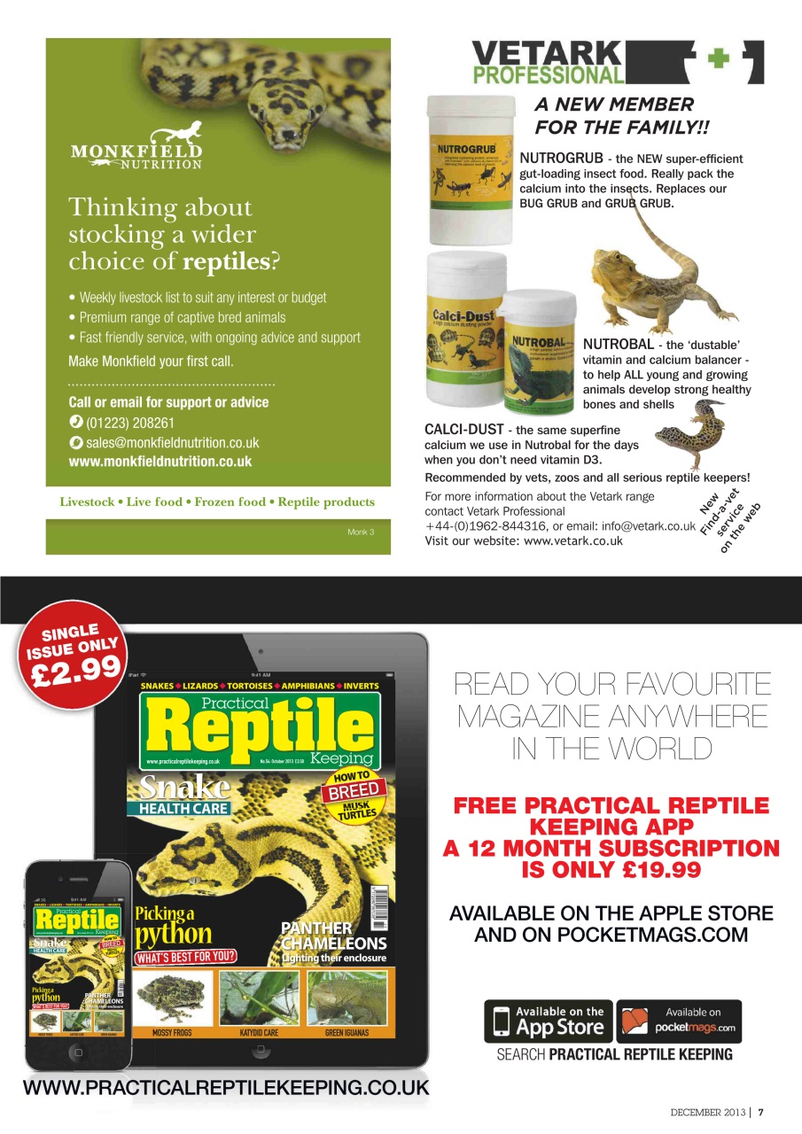 Practical Reptile Keeping Preview Pages