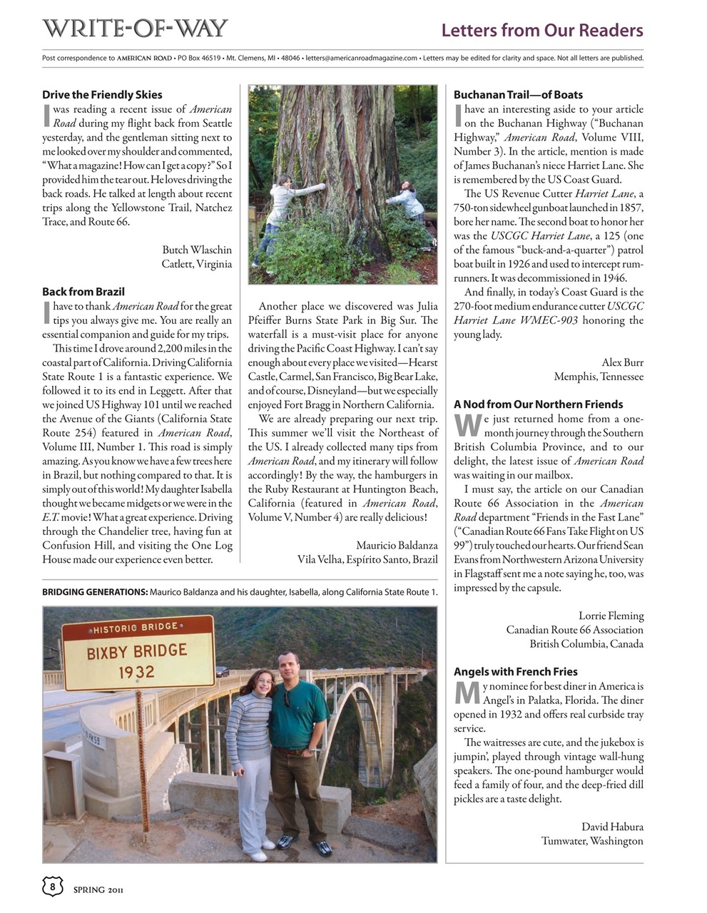American Road Preview Pages