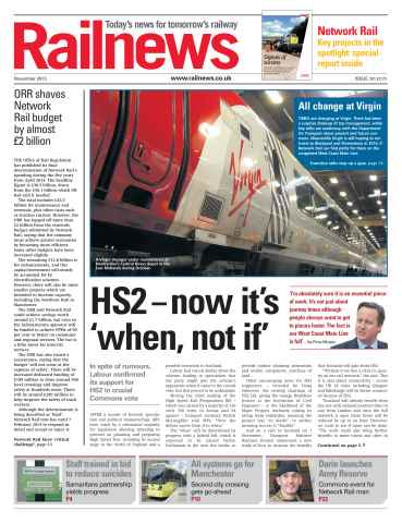 Railnews issue November 2013