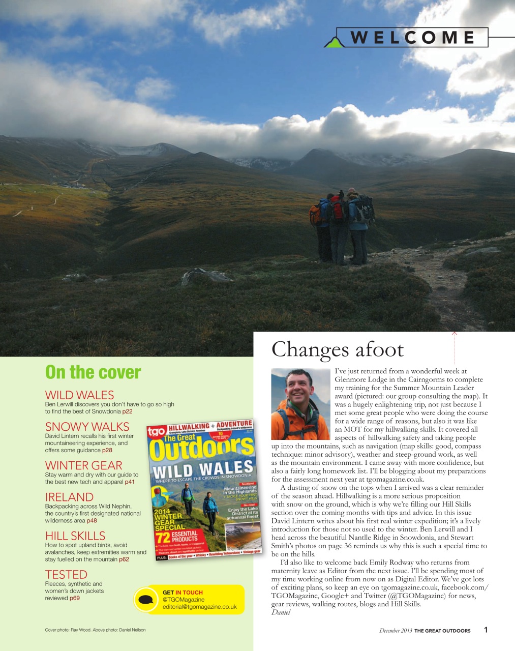 TGO - The Great Outdoors Magazine Preview Pages