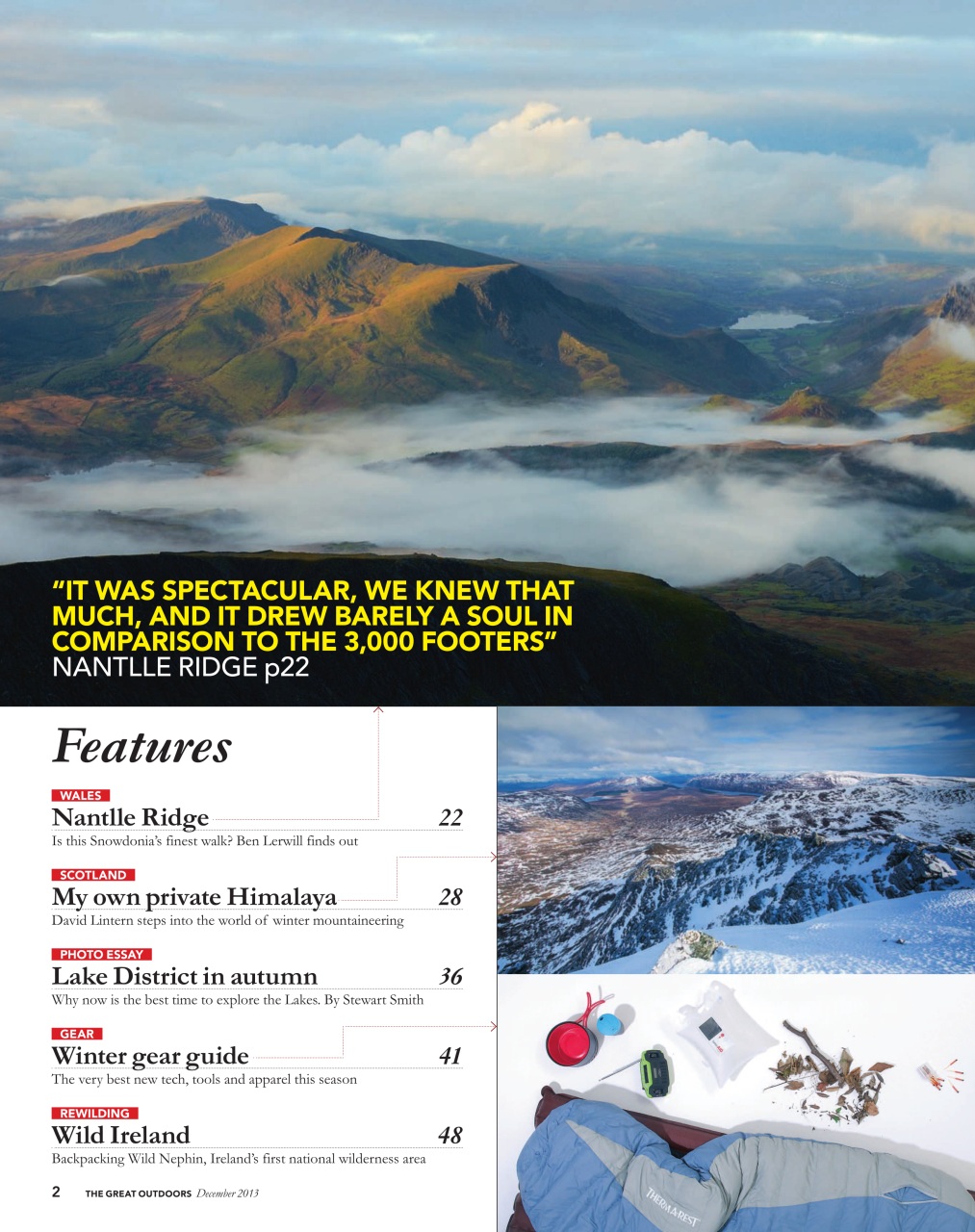 TGO - The Great Outdoors Magazine Preview Pages