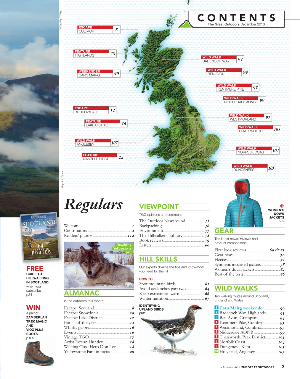 TGO - The Great Outdoors Magazine Preview Pages