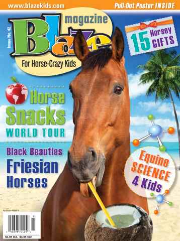 Blaze Magazine For Horse Crazy Kids issue Issue No. 42