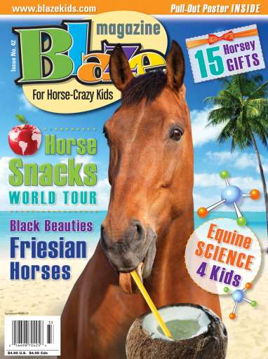 Blaze Magazine For Horse Crazy Kids issue 
