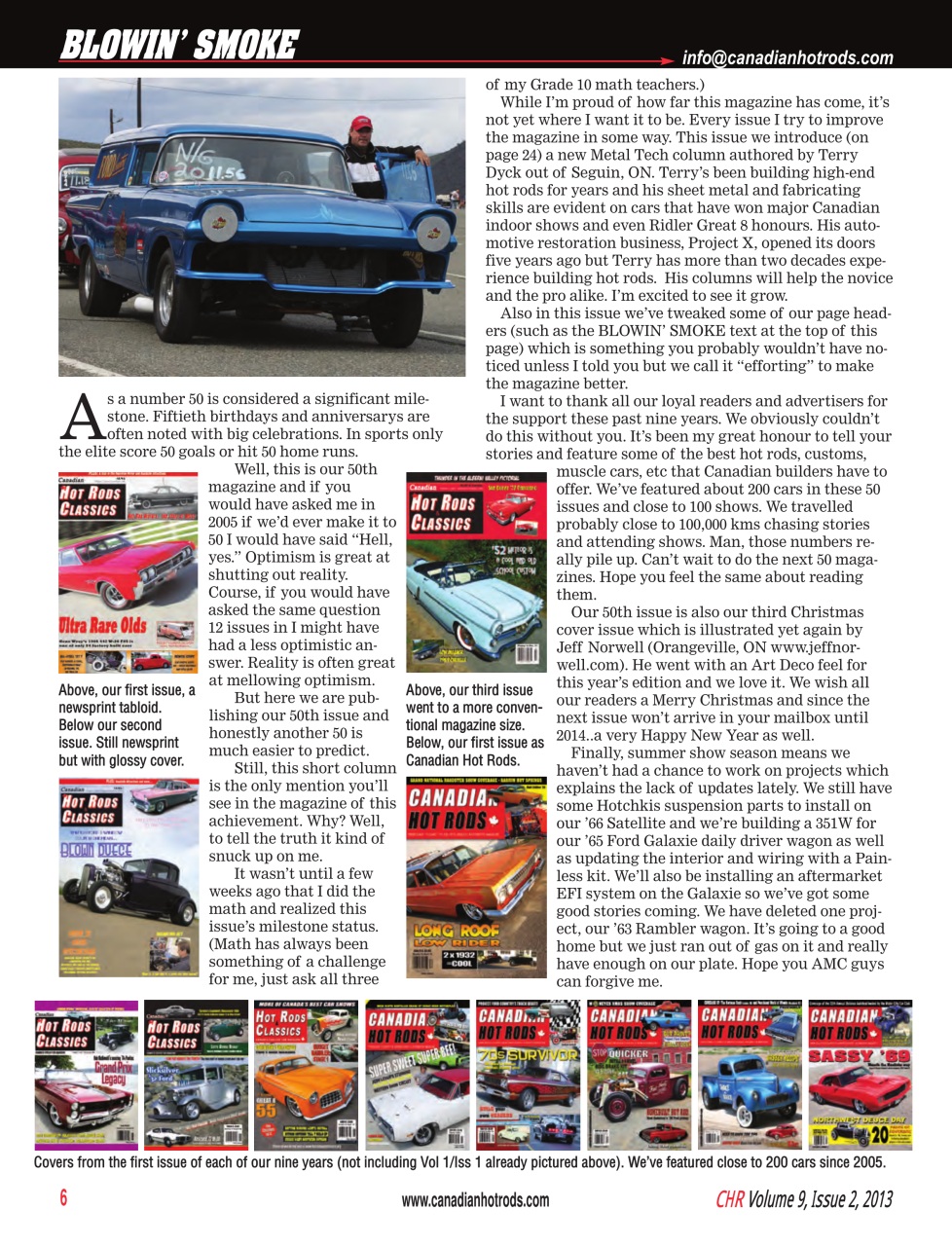 Canadian Hot Rods Preview Pages