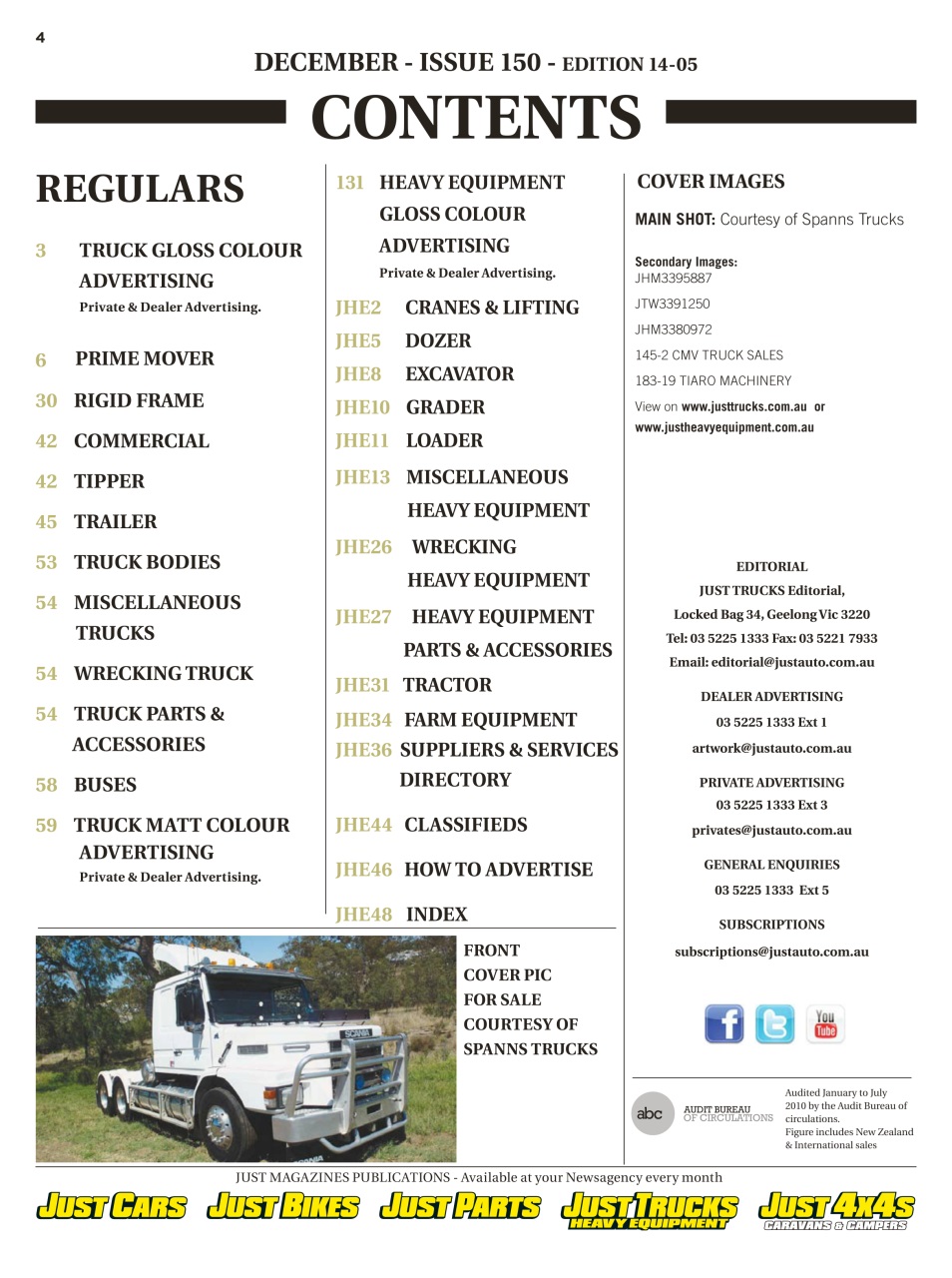 JUST TRUCKS Preview Pages