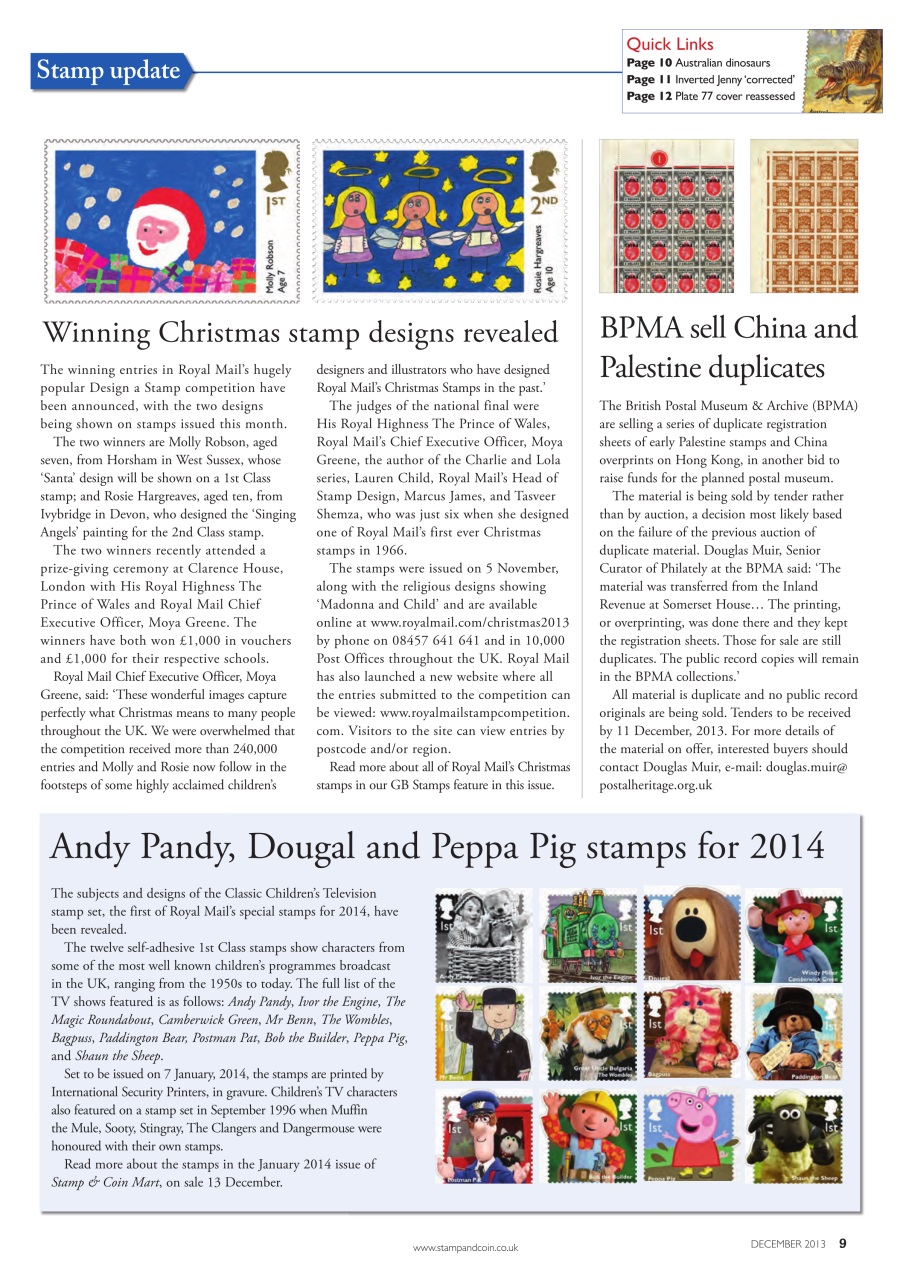 Stamp Collector Preview Pages