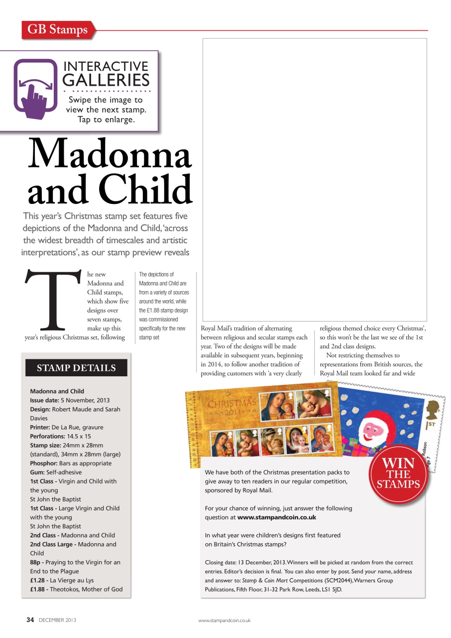 Stamp Collector Preview Pages