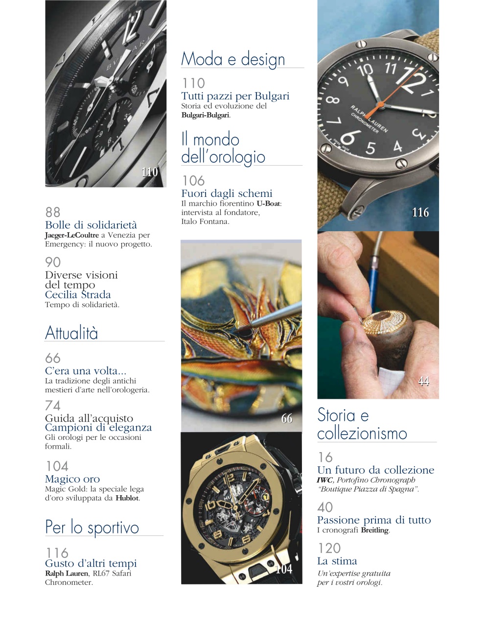 L'Orologio Preview Pages