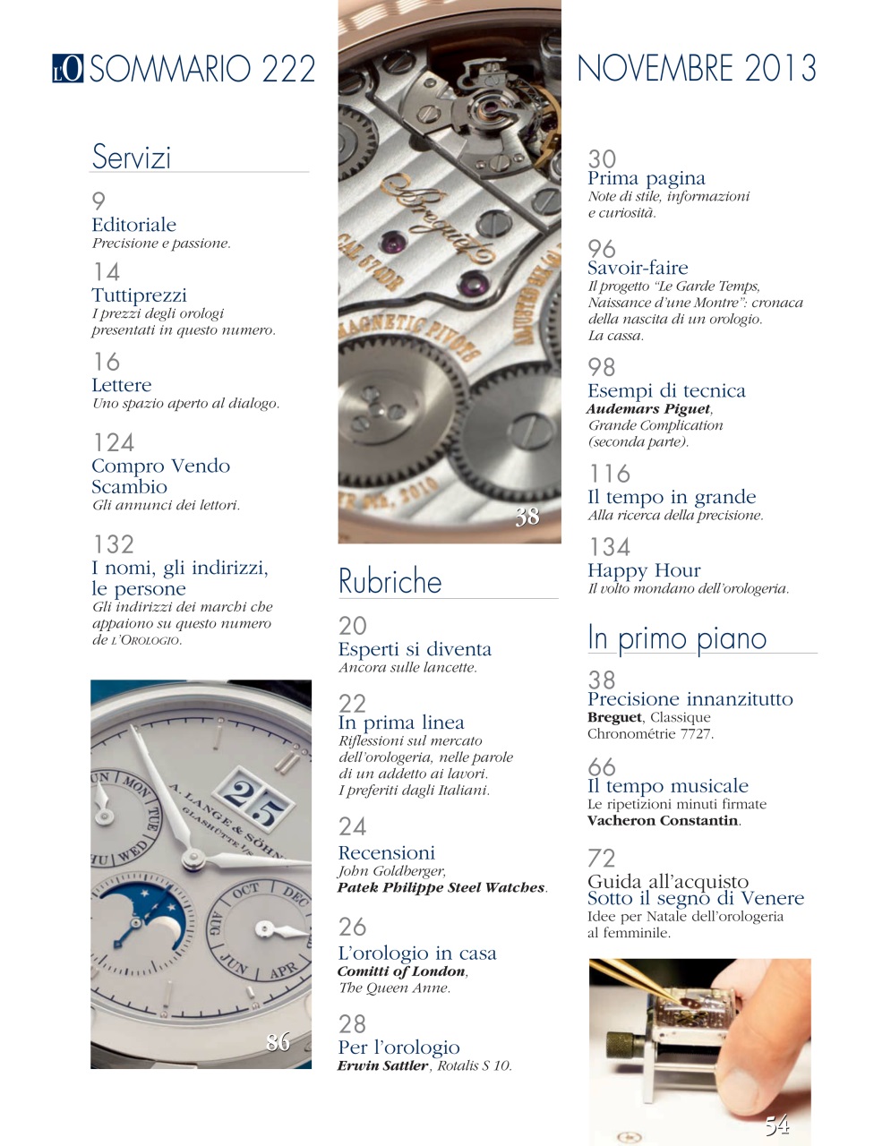 L'Orologio Preview Pages