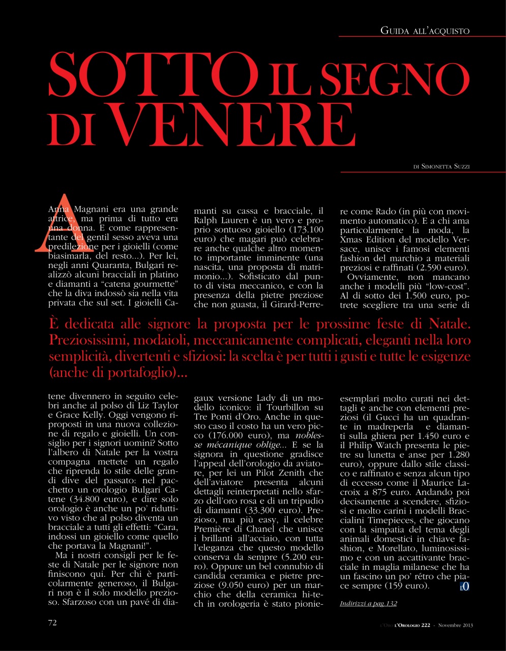 L'Orologio Preview Pages