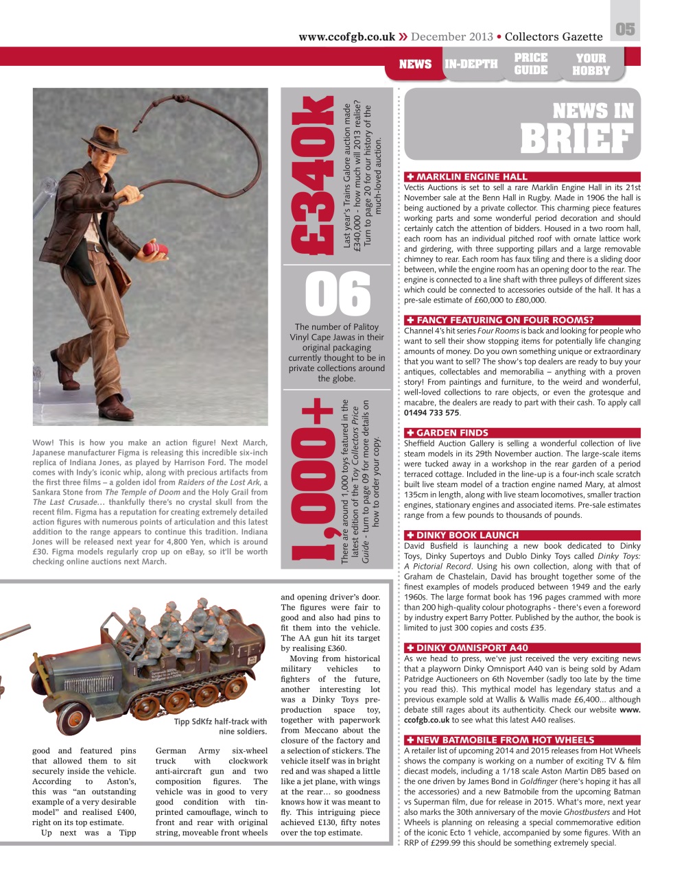 Collectors Gazette Preview Pages
