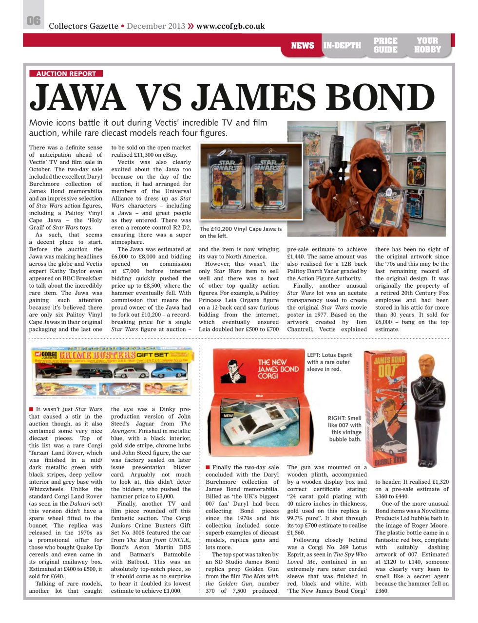 Collectors Gazette Preview Pages