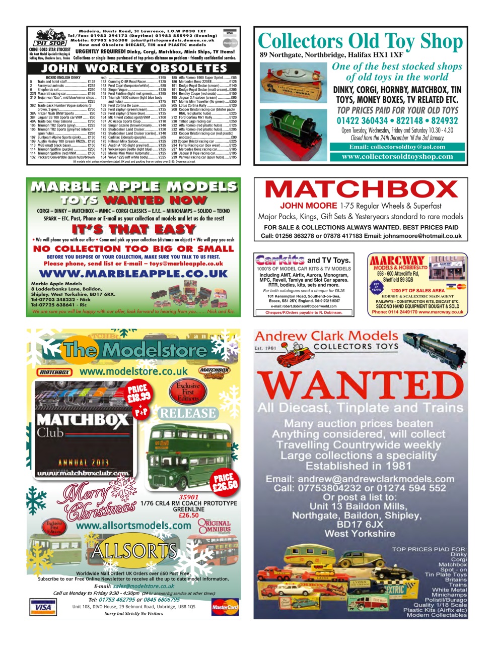 Collectors Gazette Preview Pages