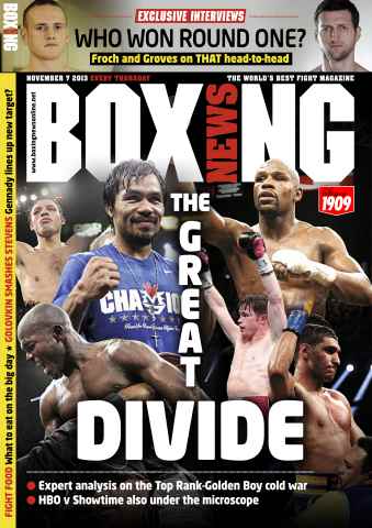 Boxing News issue November 5 2013