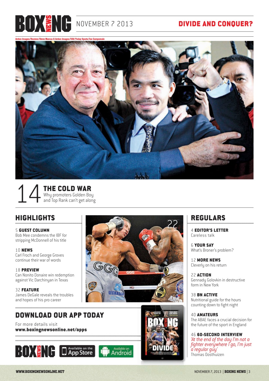 Boxing News Preview Pages