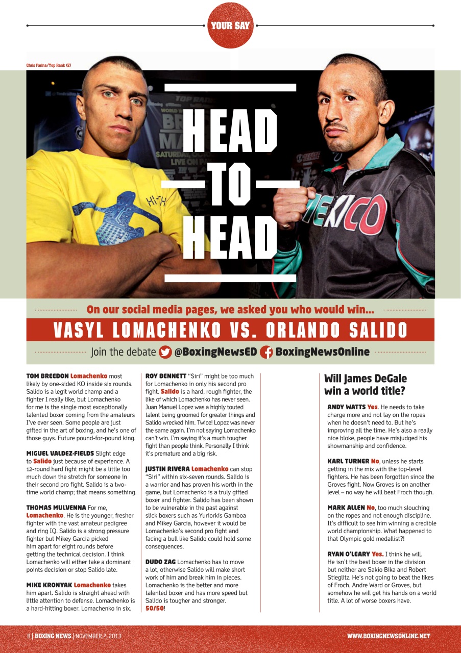 Boxing News Preview Pages