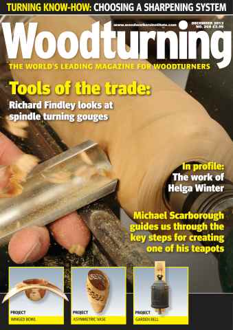 Woodturning issue December 2013