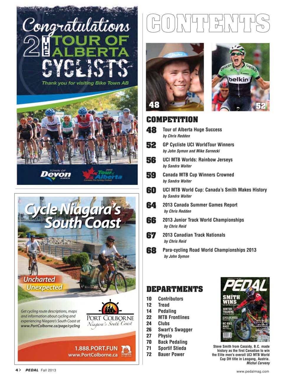 Pedal Magazine Preview Pages