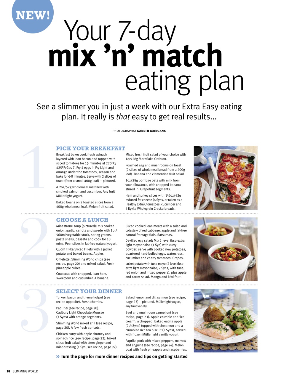 Slimming World Preview Pages