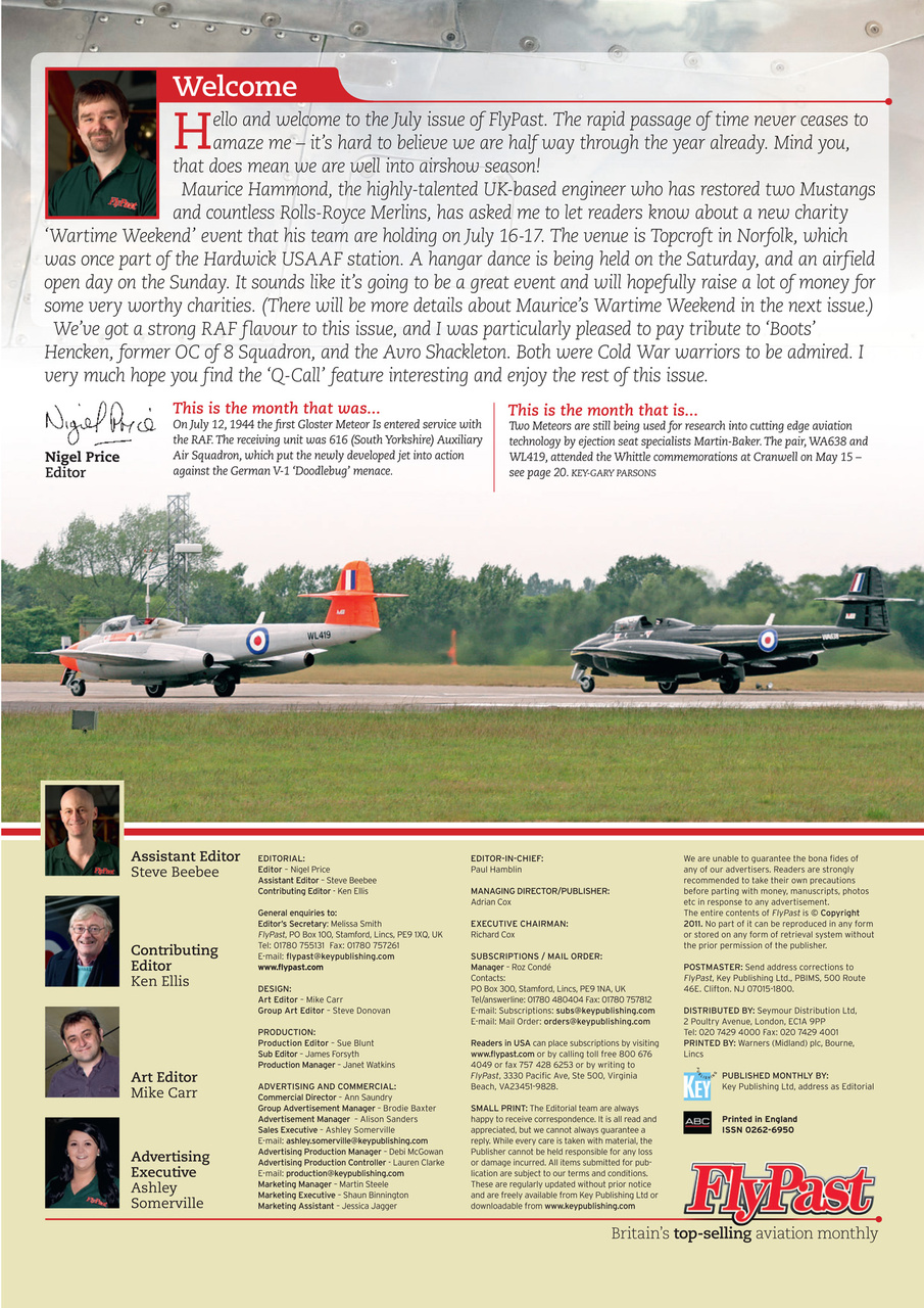 FlyPast Preview Pages