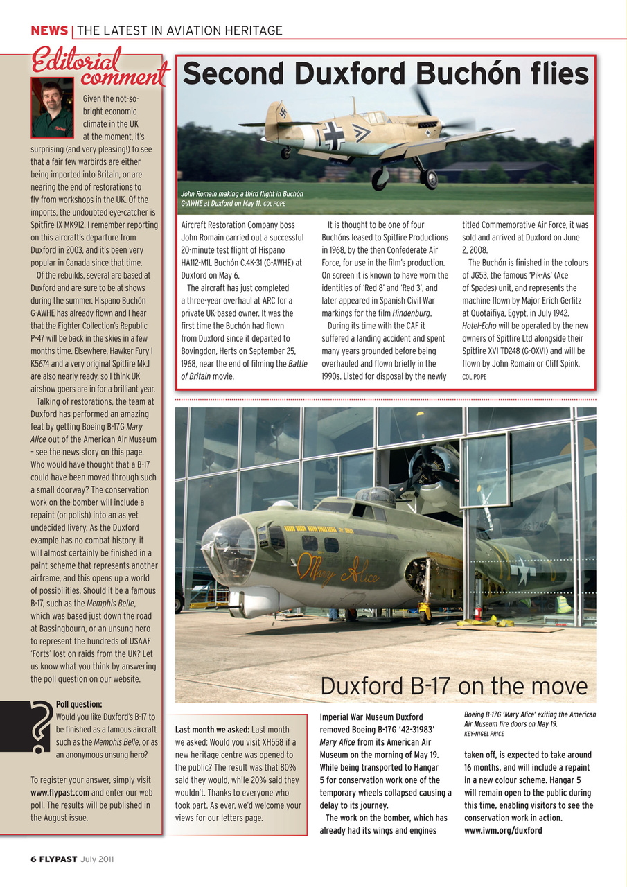 FlyPast Preview Pages