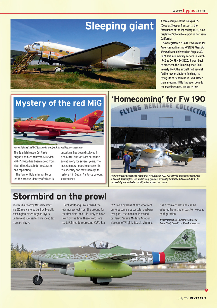 FlyPast Preview Pages