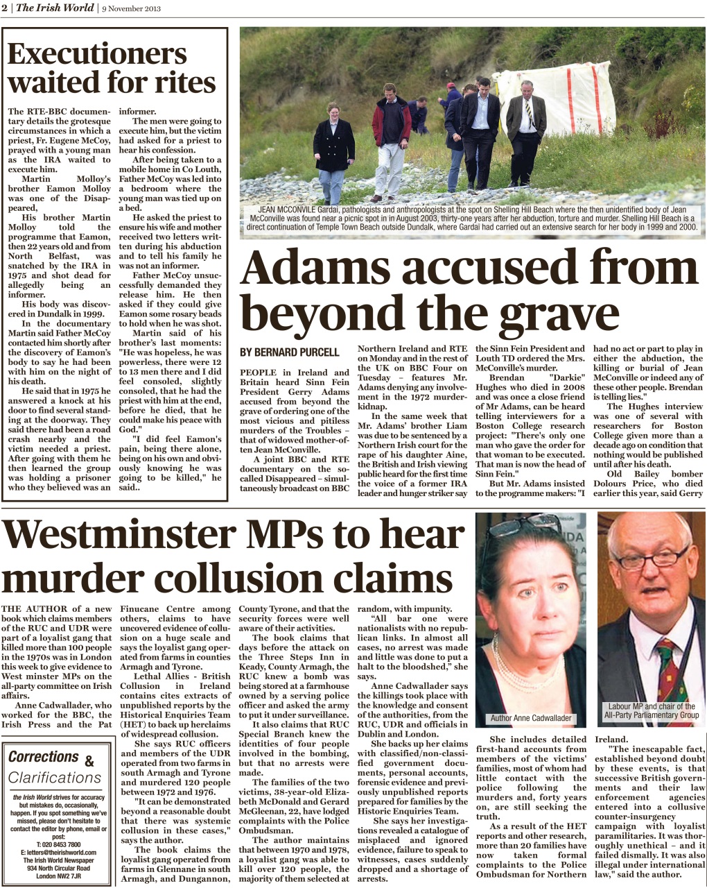 Irish World Preview Pages