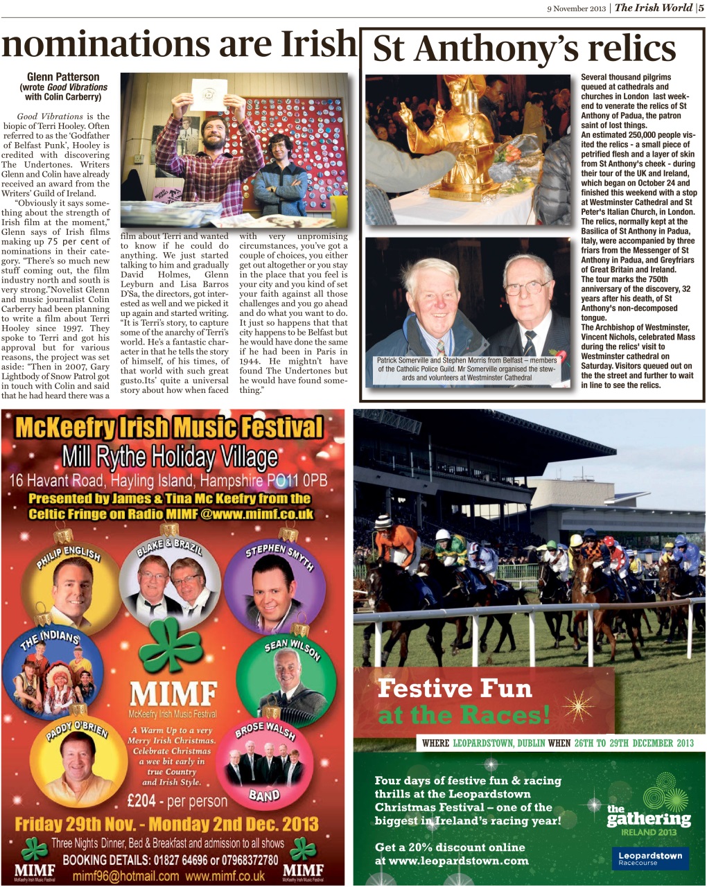Irish World Preview Pages