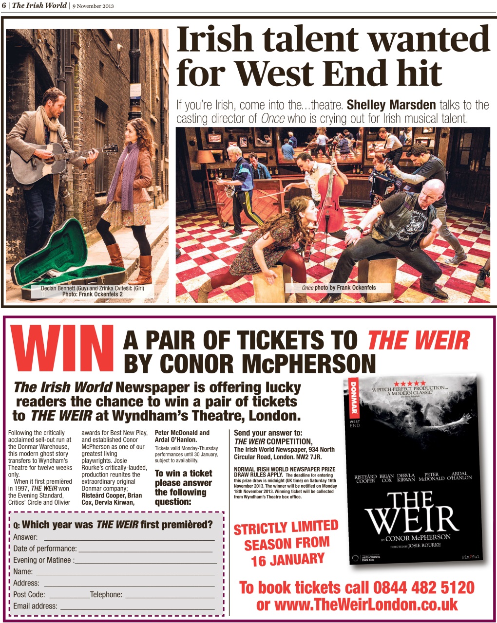 Irish World Preview Pages