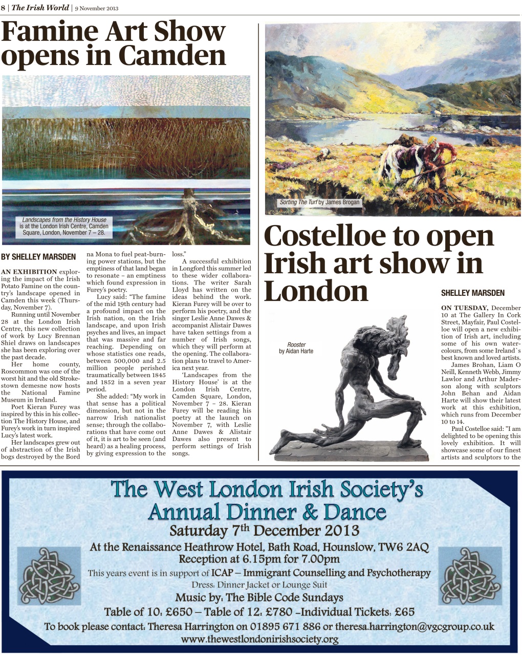 Irish World Preview Pages