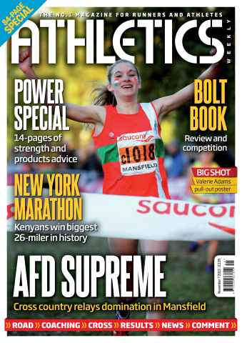AW – Athletics Weekly Magazine issue 07/11/2013