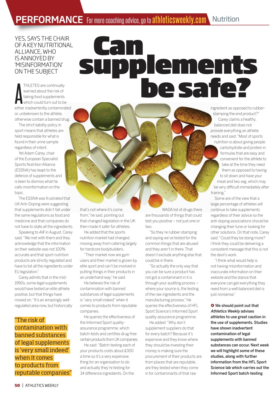 AW – Athletics Weekly Magazine Preview Pages