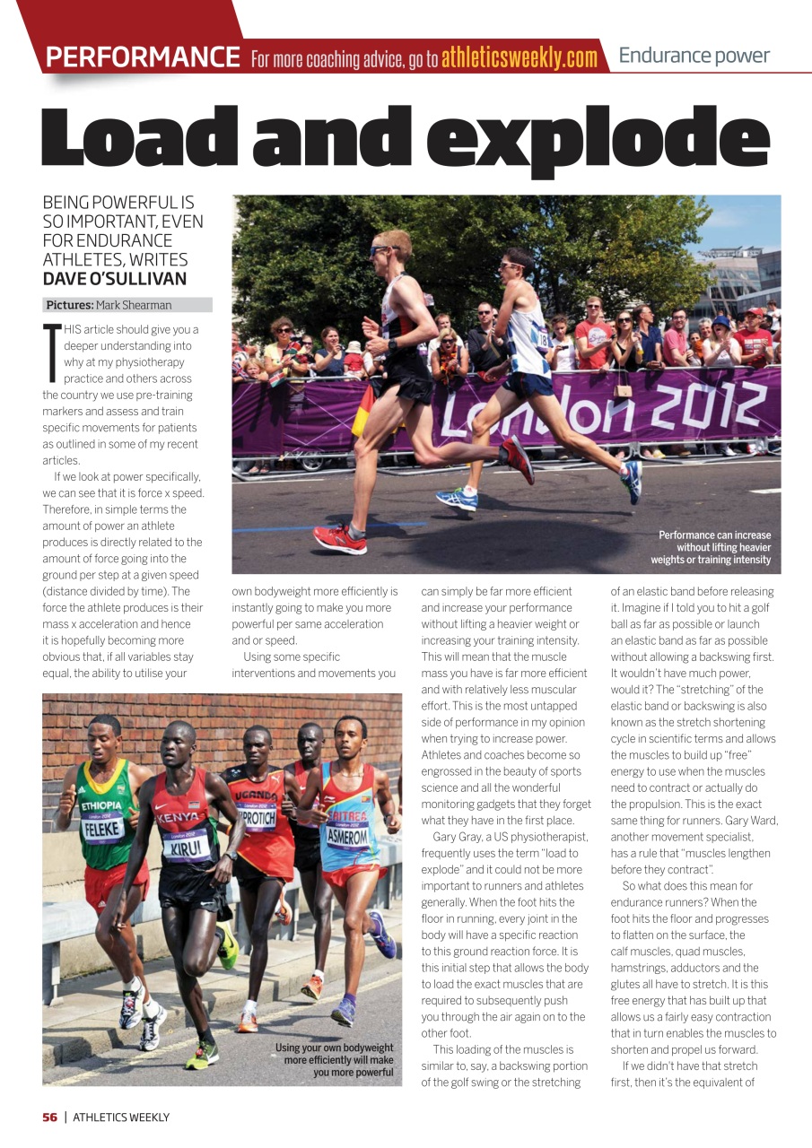 AW – Athletics Weekly Magazine Preview Pages