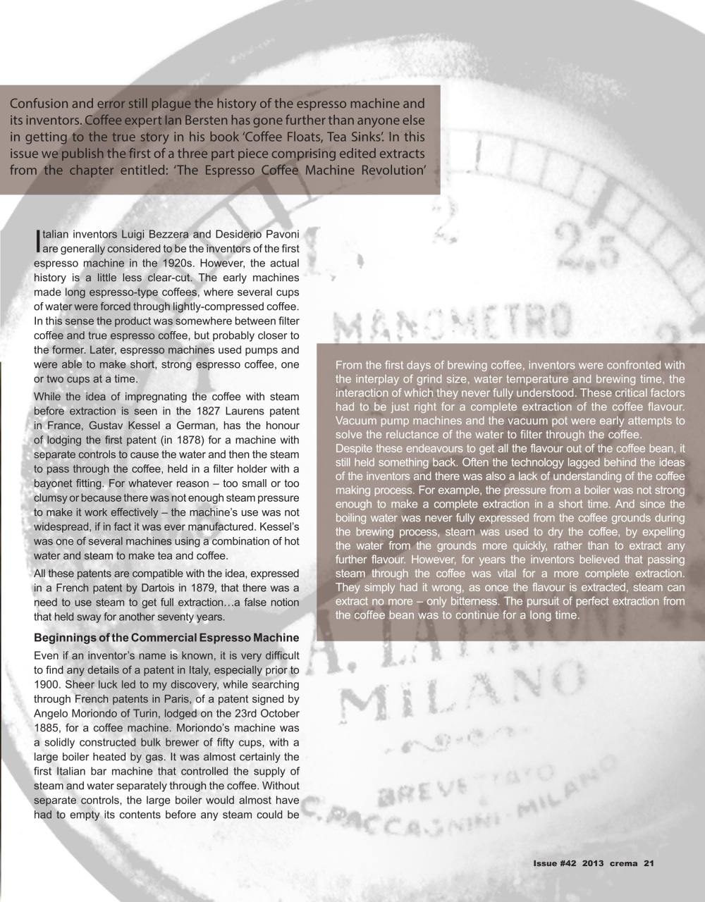 Crema Magazine Preview Pages