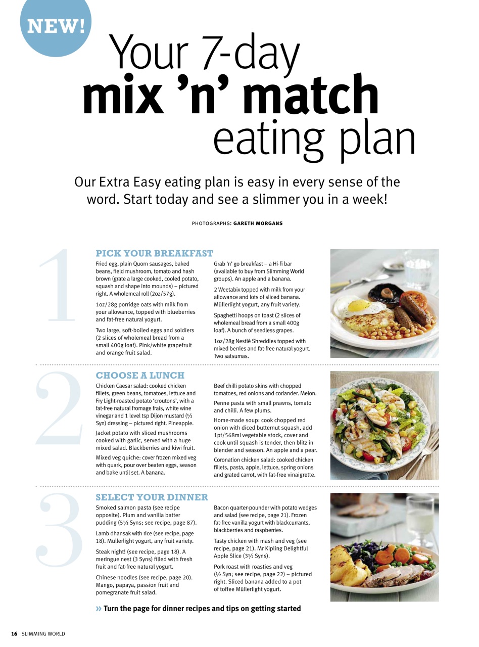 Slimming World Preview Pages