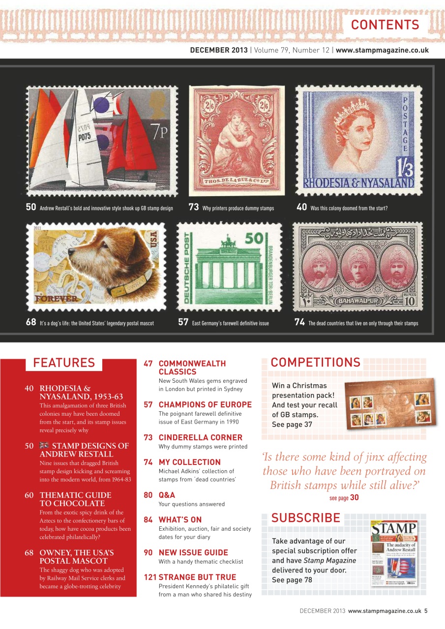 Stamp Magazine Preview Pages