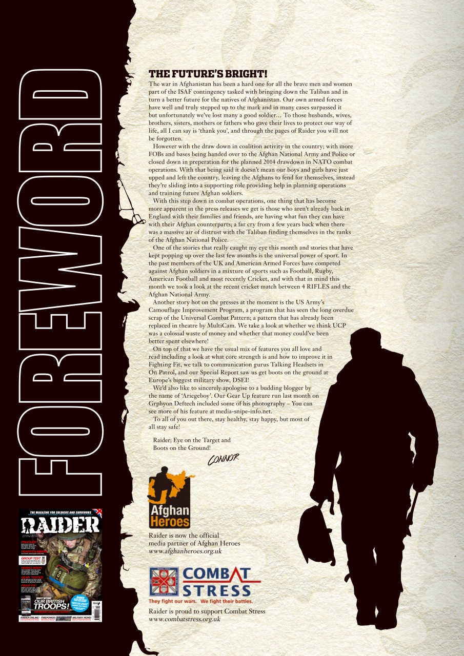 Raider Preview Pages