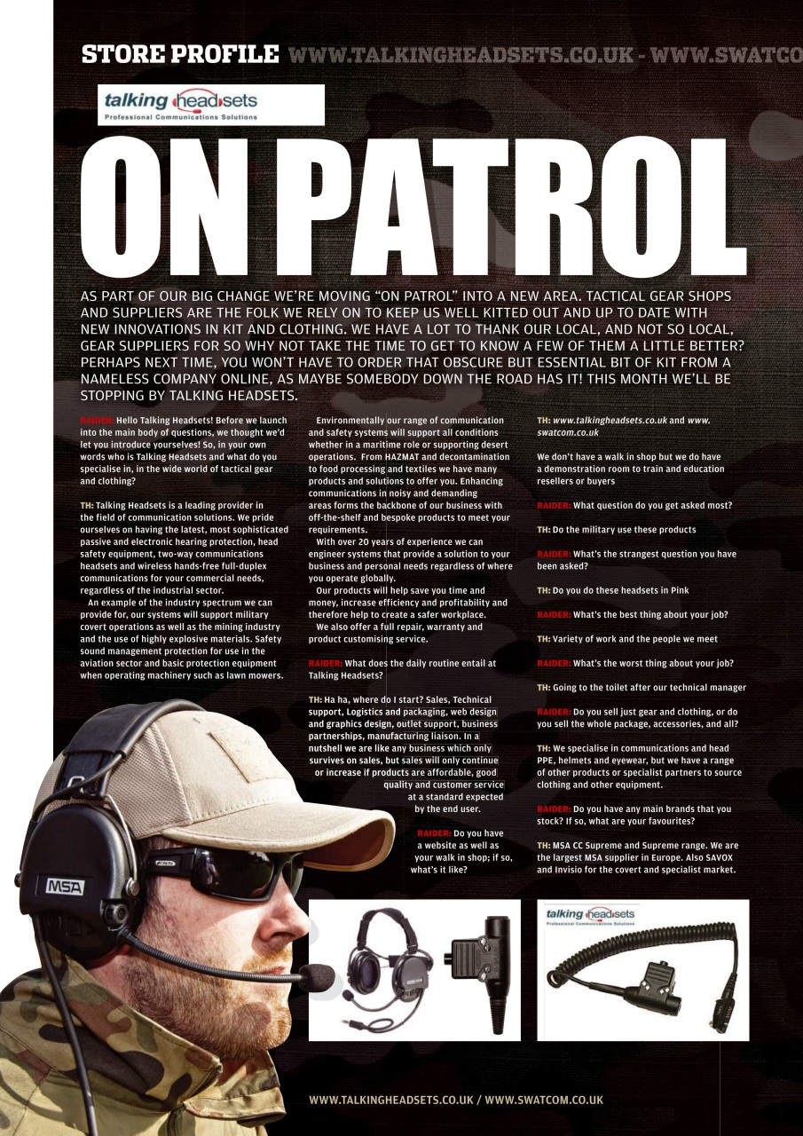 Raider Preview Pages