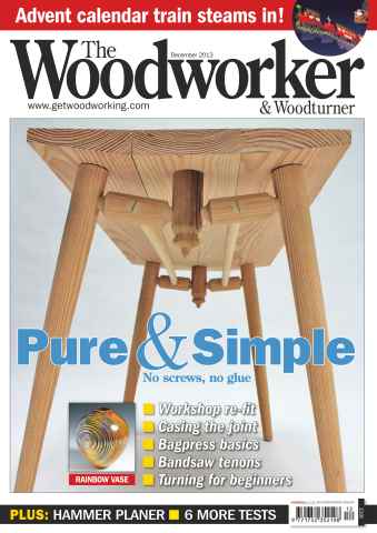 The Woodworker Magazine issue December 2013