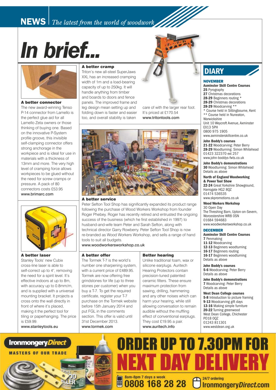The Woodworker Magazine Preview Pages
