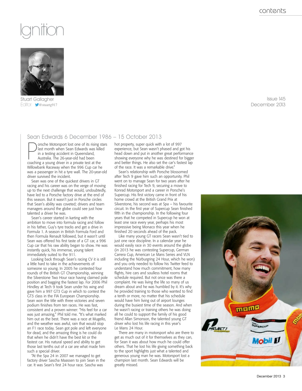 GT Porsche Preview Pages