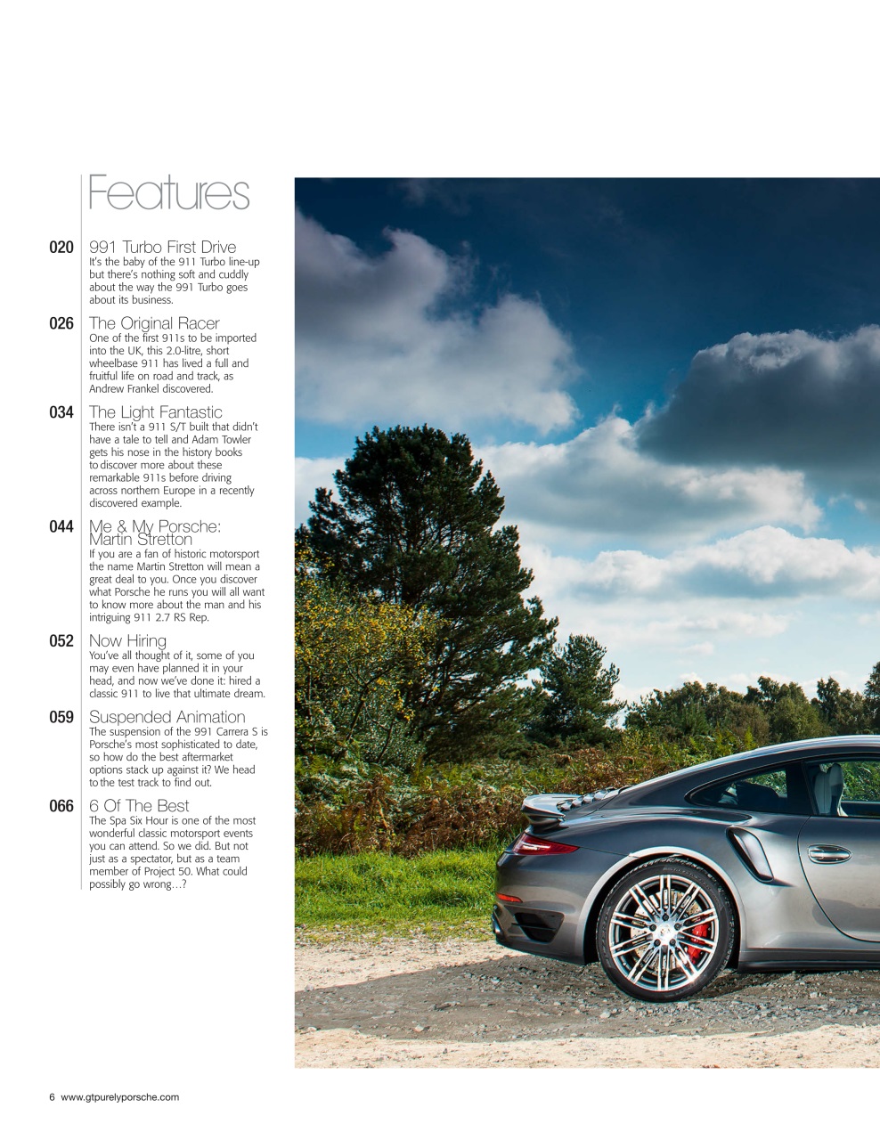 GT Porsche Preview Pages